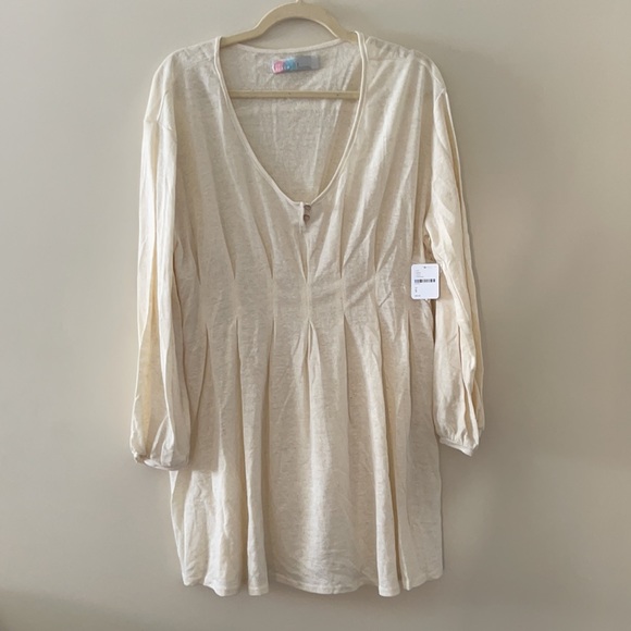 FREE PEOPLE Ivory Longsleeve Dress – NWT | S - Picture 3 of 8